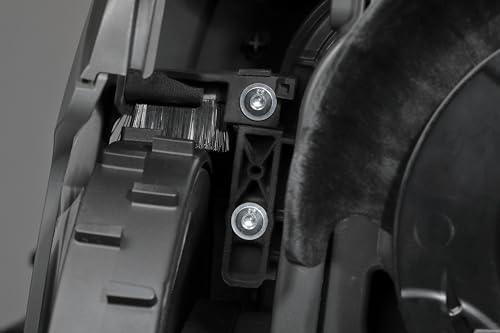 Cepillos para ruedas GARDENA: limpieza duradera de las ruedas de su robot cortacésped, compatibles con SILENO city, smart SILENO city, aumentan la adherencia, montaje sencillo, 1 par (4030-20)