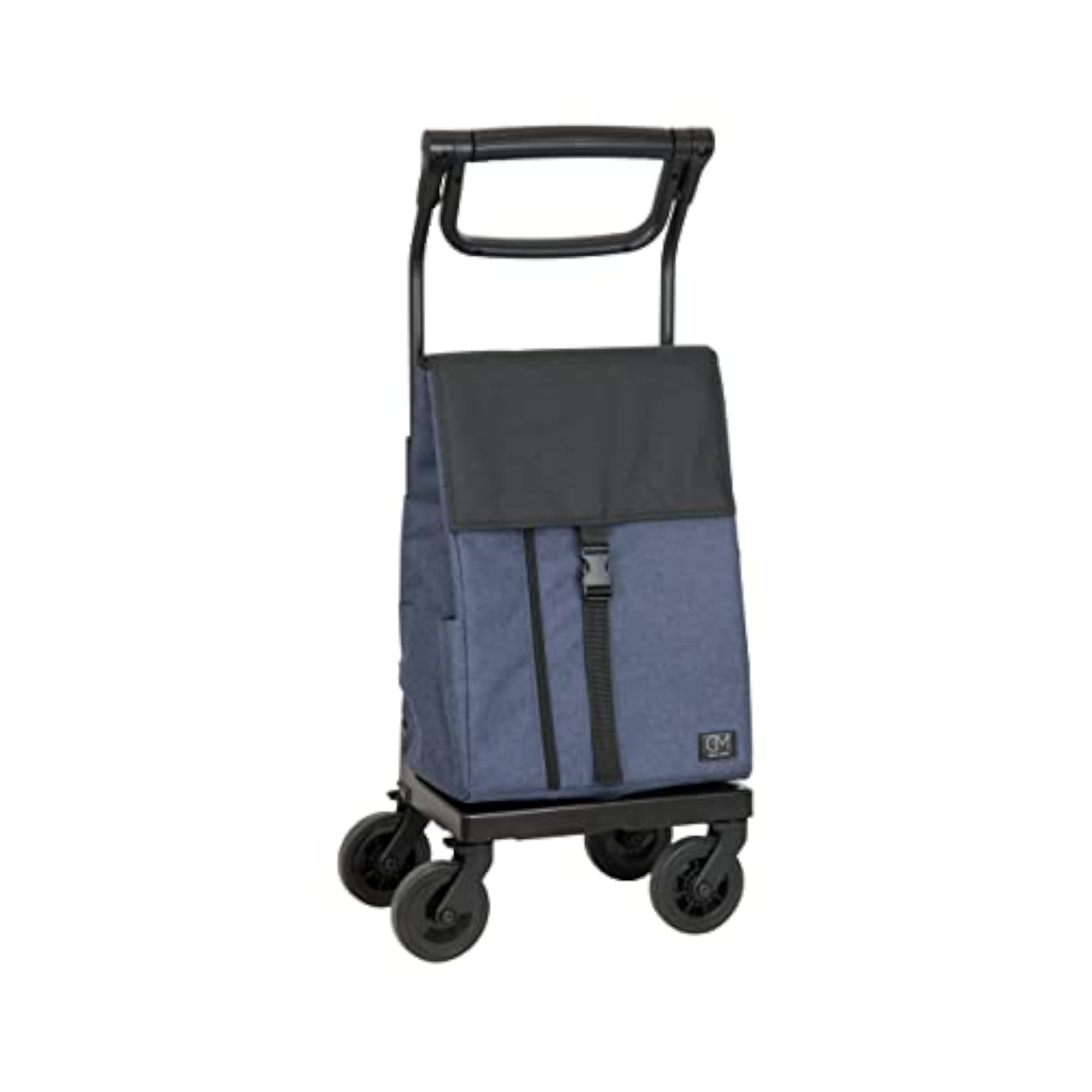 GM-124 Shopping Cart, 4 Wheels, Side Push