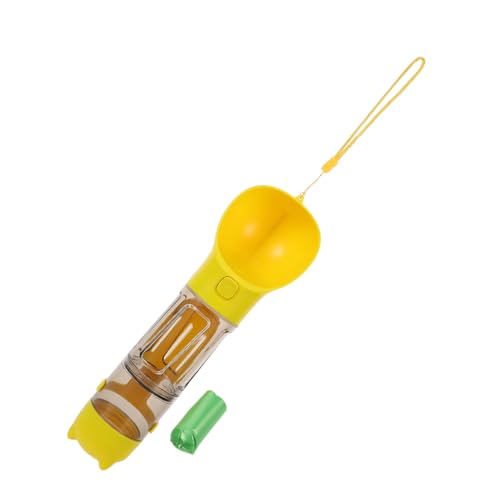 PENIKOKO 犬用携帯水筒 漏れ防 閉構 ングや に ード 用 水 多機 フードボック