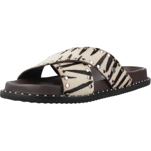 Carmela 163054 sandale femme en cuir noble aux finitions soignées