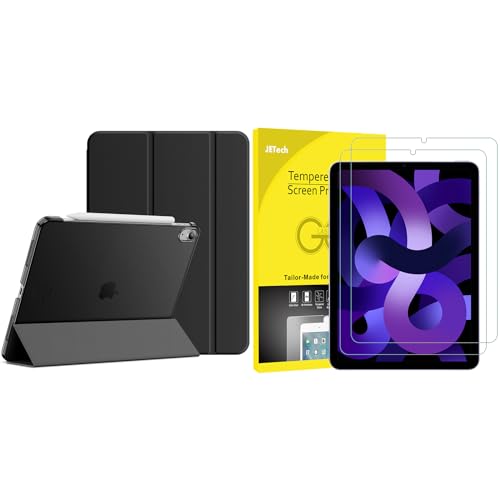 Coque iPad Air 5 JETech avec protection d'écran pour modèle 10,9 pouces 2022