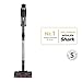 Shark Stratos kabelloser Akku-Staubsauger, PowerFins Plus, 120 Min Laufzeit, Anti-Hair-Wrap- & CleanSense IQ-Staubsauger kabellos, Haustier-, Multi-Oberflächen-Aufsätzen, Anthrazit/Silber, IZ420EUT