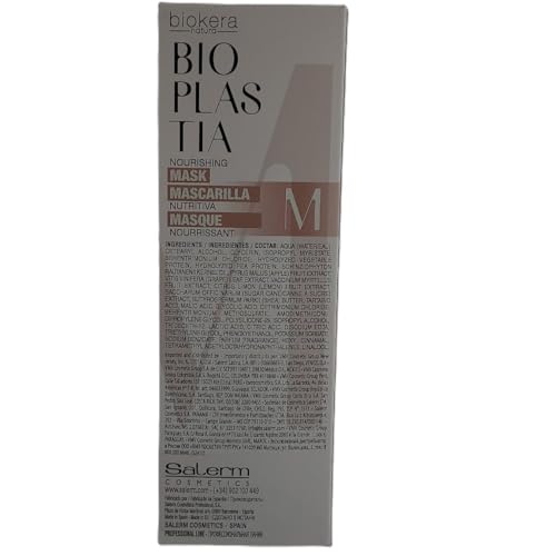 Salerm Biokera Bioplastia Nourishing Hair Mask with Vegan Keratin, 200 ml