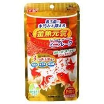 確認用  金魚 Amazon | ジェックス 金魚元気プロバイオミニフレーク40g | GEX
