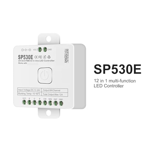 Variateur LED pour WS2812B SP530E résolvant les problèmes de contrôle RGBW - 2