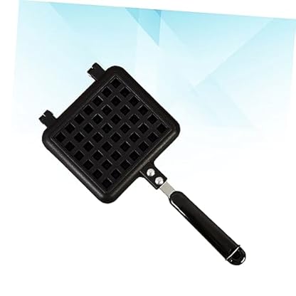 Cabilock Antihaftform für Waffeln waffelneisen küche dekoration Küchendekor dekoration küche Trendiges Design hochzei küchen dekoration küchenzeile Waffeleisen Kuchen Waffelform Black – Bild 5