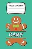 Photo Gallery gary gift notebook: college ruled composition notebook, 120 pages 6x9 inches, mate cover Photo Gallery gary gift notebook: college ruled composition notebook, 120 pages 6x9 inches, mate cover