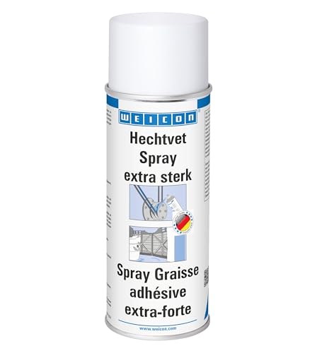 WEICON Spray Graisse Adhésive - extra forte - 400ml lubrifiant spécial qui adhère sous l'eau