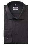 Seidensticker Herren Kent Shaped Fit Businesshemd, Grau (Grau 34), 42