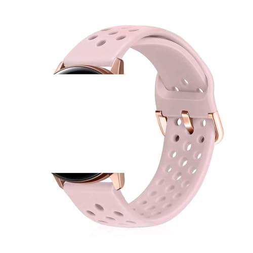 [QAICHFKS] Galaxy Watch 7/6/5/4 A�p 20mm 22mm �V���R���X�g���b�v (Light pink,Watch 3 46mm)