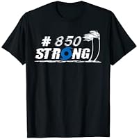 850 Strong Storm Camisa Palm Tree Camiseta Camiseta