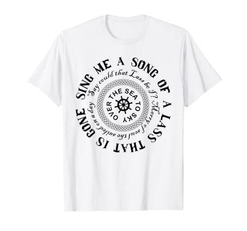 Sing Me a Song Skye Boat Letras serie de libros Outlander Camiseta