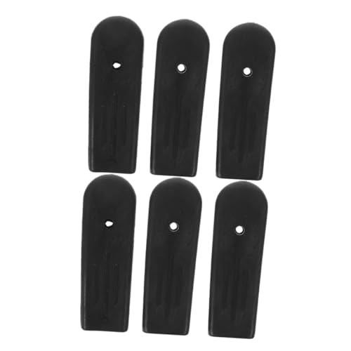 Hoement 3組 車椅子ブレーキハンドルカバー 耐久性ラバー製 滑り止めグリップ付き 簡単交換可能 車椅子用ブレーキレバー補修パーツ 快適操