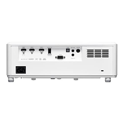 Image of Optoma UHZ45 4K UHD Laser Home Theater and Gaming Projector | 3,800 Lumens for Lights-On Viewing | 240Hz Refresh Rate and Ultra-Low 4ms Response Time, White