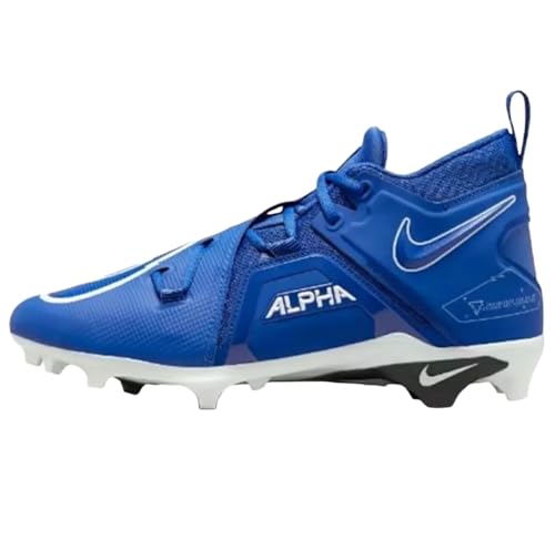 Nike Alpha Menace Pro 3 Men's Football Cleats Blue White CT6649-414, Size 14