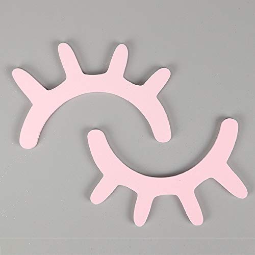 Decoración de Pared 3D Pestañas Madera Rosa Pack 2 miniatura 1