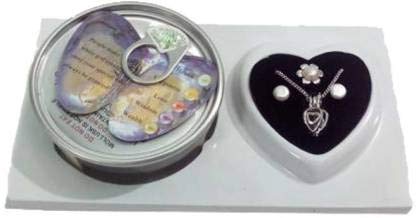 Nihan Enterprises Artificial Showpiece Gift Set Valentine Special Box (10 CM)-image-11