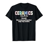 Photo Gallery camicia retrò funny ceramics teacher definition back to school maglietta Photo Gallery camicia retrò funny ceramics teacher definition back to school maglietta