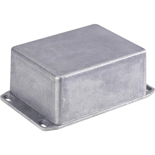 Metal Enclosure, Shielded, Diecast, Flanged Lid, IP54, Small, Diecast Aluminium, 100 mm, 50 mm