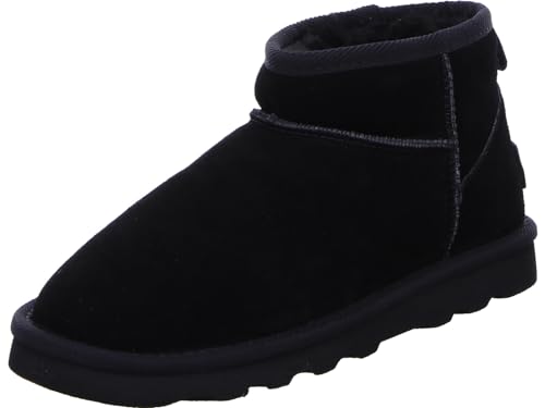 s.Oliver Damen Boots aus Leder Gefüttert, Schwarz (Black), 36 EU