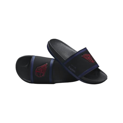 Nike Offcourt (Cleveland) Slide (DH6987-002, Black/College Navy/Sport Red)