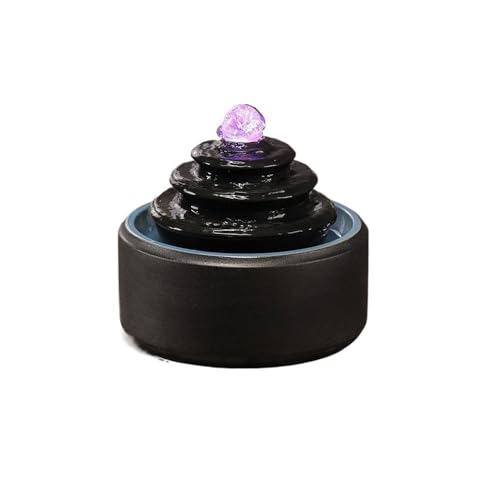 Fontaine de table avec écoulement d'eau relaxant pour maison - 2