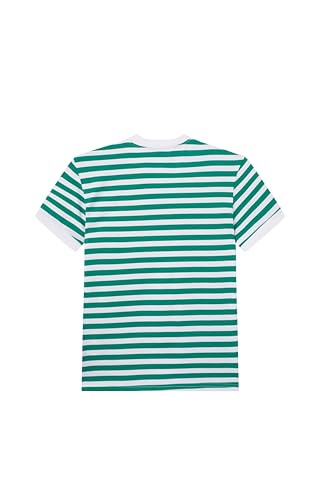 Image of Classic Girlls Striped T-Shirt,Short Sleeve, Crew Neck