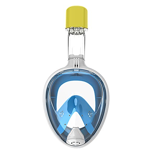 AMKUF Peces Artificiales Equipo de Gill Snorkeling Mascarilla Cara Completa Nariz Nariz Diving Goggles Snorkel Set L Cover