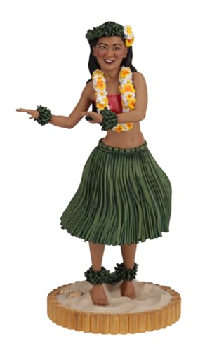 Royal Bobbles Hawaiian Hula Dancing Girl BobbleHips Collectible Bobblehead Statue