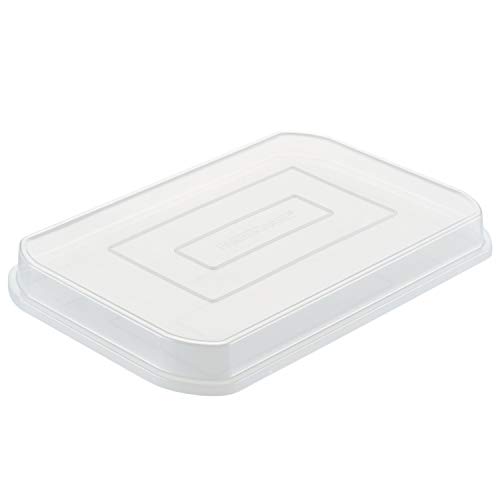 Farberware Nonstick Bakeware Baking Pan With Lid / Nonstick Cake Pan With Lid, Rectangle - 9 Inch x 13 Inch, Gray