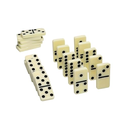 Juego de Domino Double Six con 28 Fichas y Estuche Rojo miniatura 3