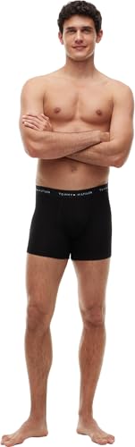 Tommy Hilfiger Men 5P Boxer Brief Wb UM0UM03751 Boxer Brief, RED (B//Blk/Fire Rd/Bon Pk/Alas Gr/No Bl), L – Ansicht 5