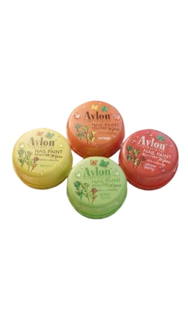Nail Paint Remover Wipes, Nail Polish Removal, Keeps Nails Moisturized & Nourished, Acetone Free, Travel Friendly | Enriched With Vitamin E, Almond Oil & Glycerin | Pack of 4 ( Green apple, Lemon, Orange, Strawberry)-image-41
