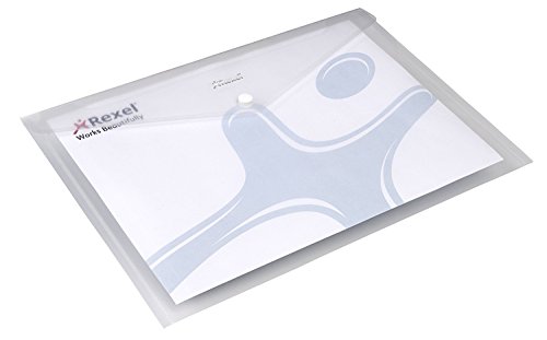Rexel 2101660 teczka na dokumenty Ice (A4) 5 sztuk przezroczystych