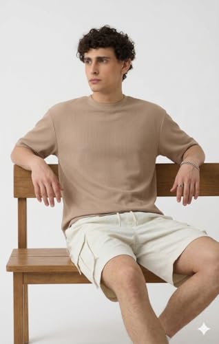 Image of Zilcon Men's Casual Round Neck T-Shirt Short Sleeve T-Shirt Summer Beach Hippie T-Shirt