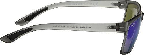 Image of Maui Jim Men's and Women's Pokowai Arch Polarized Rectangular Sunglasses