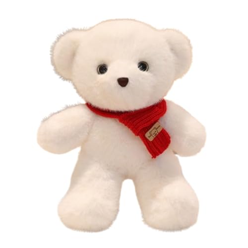 KUKUShining Oso De Peluche Suave Kawaii con Bufanda,...