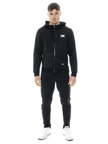 Sweat zippé homme LEONE 1947 Apparel Tech avec capuche réglable