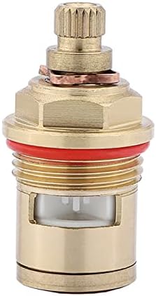 Brass Ceramic Disc Mixer Tap Cartridge Replacement - Valve rt for Kitchen & Bathroom Faucets Gland Cartridge for Smooth Operation