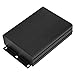 Matte Black GPS Aluminum Extruder, Industrial G Aluminum y, 45x122x160mm tronic Enclosure with Heat Dissipation for DIY i