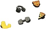 Crocs Unisex-Erwachsene Sportschuh-Charms | Jibbitz Schuhanhänger, Get Swole, Einheitsgröße