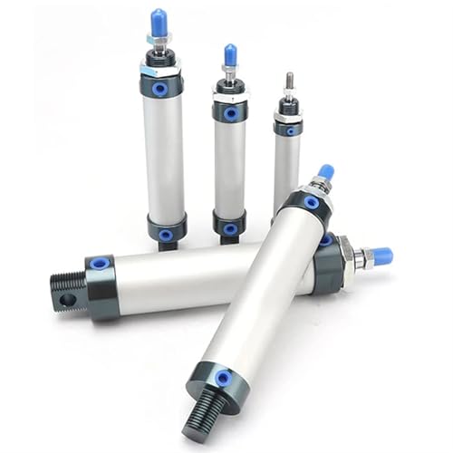 Cilindro neumático de doble efecto de 32mm de diámetro con carrera de 75mm 5