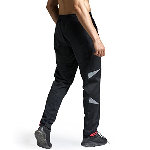 Calças de ciclismo masculinas Calças masculinas à prova de vento Roupas de ciclismo quente esportes