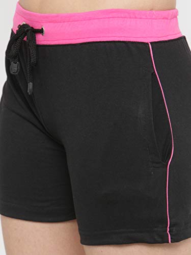 Image of UZARUS Women's Cotton Sports Gym Causal Shorts - Pack of 2