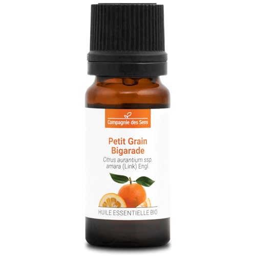 NARANJO AMARGO - 10 mL - Aceite Esencial Orgánico de Calidad Superior - 100% Puro, Natural, Quimiotipado y Certificado AB