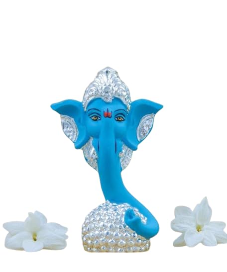Ganapati Ganesh Murti : statuette céramique aux finitions art