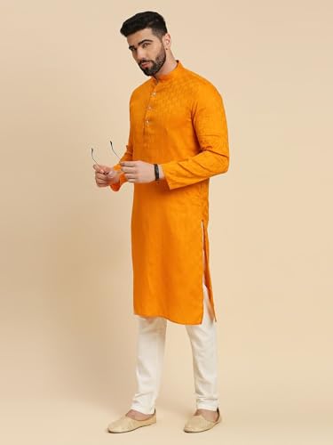 Image of Rajubhai Hargovindas Men's Premium Soft Cotton Long Kurta