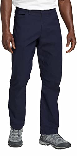 Eddie Bauer Mens Tech Pants (US, Waist Inseam, 40, 30, Regular, Regular, Atlantic)