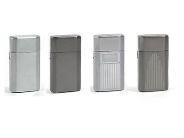 Ronson Torch Lighter-Butane, Windproof, Jetlite Assorted Styles, 4Pack