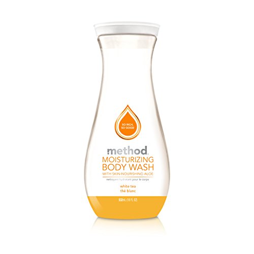 Method Moisturizing Body Wash, White Tea, 18 Ounce